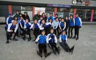 Segbroek College schaatst 2500 euro bij elkaar voor Local Heroes