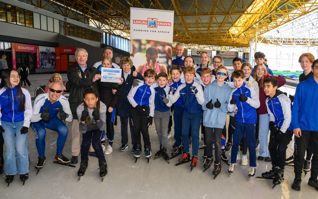 Segbroek College raises EUR 4.000 with ice skating!